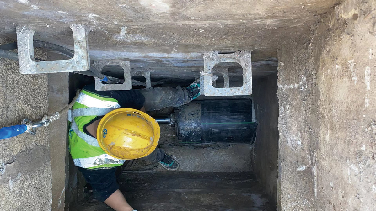 稷山HDPE短管内衬法